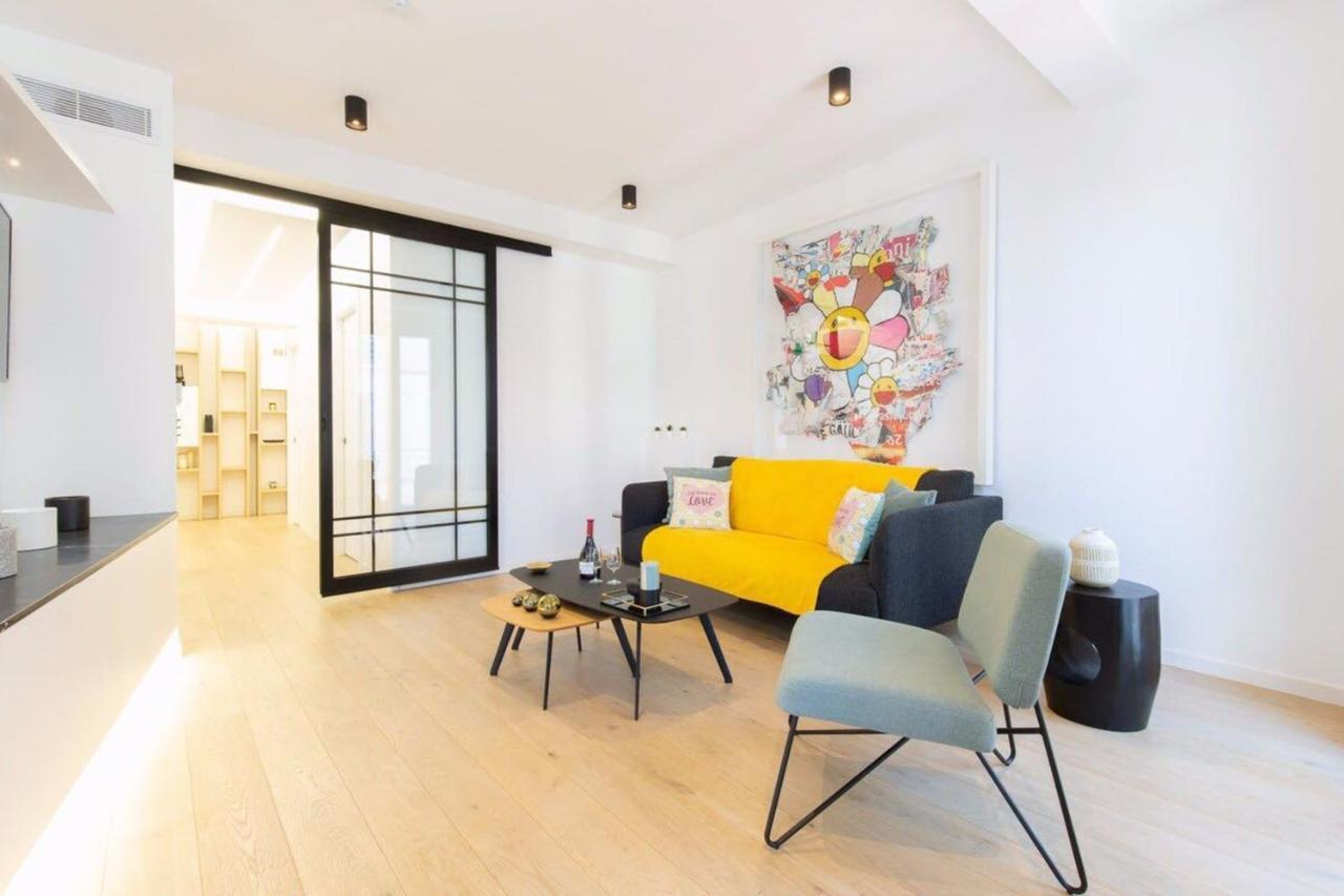 Magnificent Renovated 4-Room Apartment - Croisette Carre D'Or Cannes Exteriör bild
