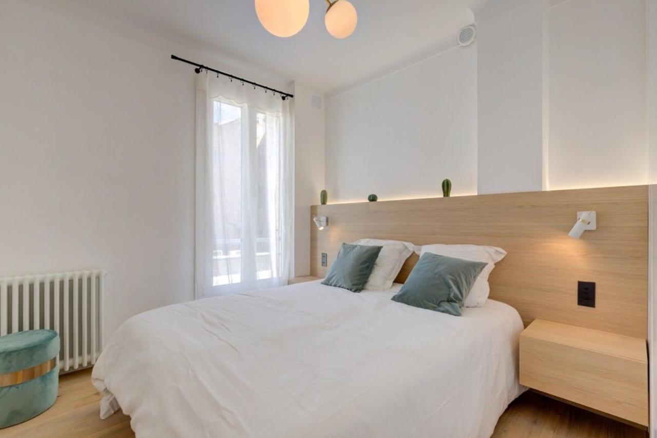 Magnificent Renovated 4-Room Apartment - Croisette Carre D'Or Cannes Exteriör bild
